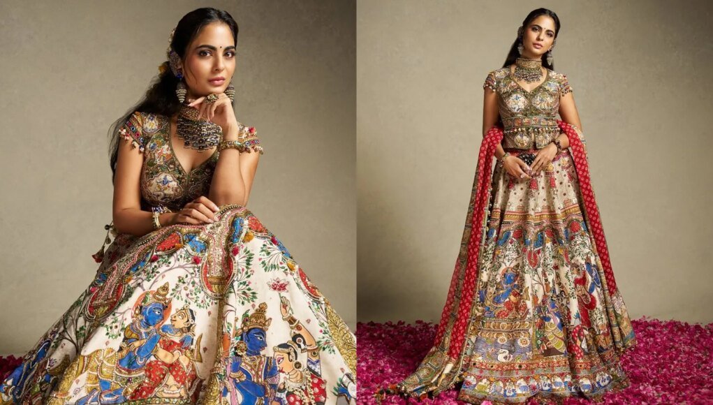 Isha Ambani’s Radha-Krishna Lehenga Took 10 Artisans and 2000 Hours