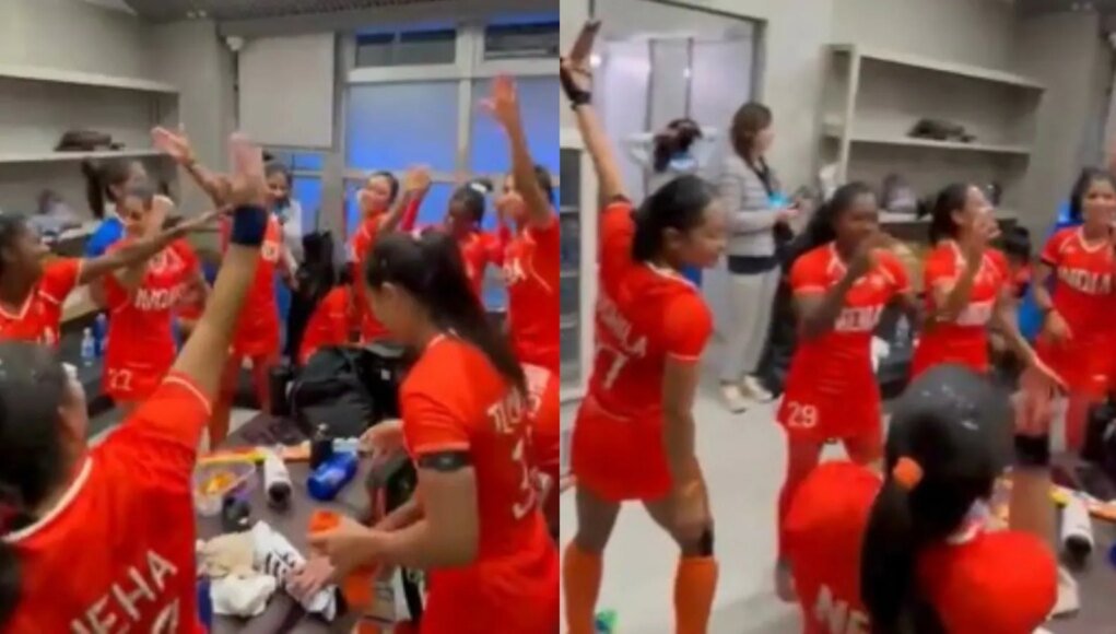 ‘Champion, Champion’: Indian Women’s Hockey Team’s Celebration After Asian Games Gold Viral. Watch ‘Champion, Champion’: Indian Women’s Hockey Team’s Celebration After Asian Games Gold Viral. Watch