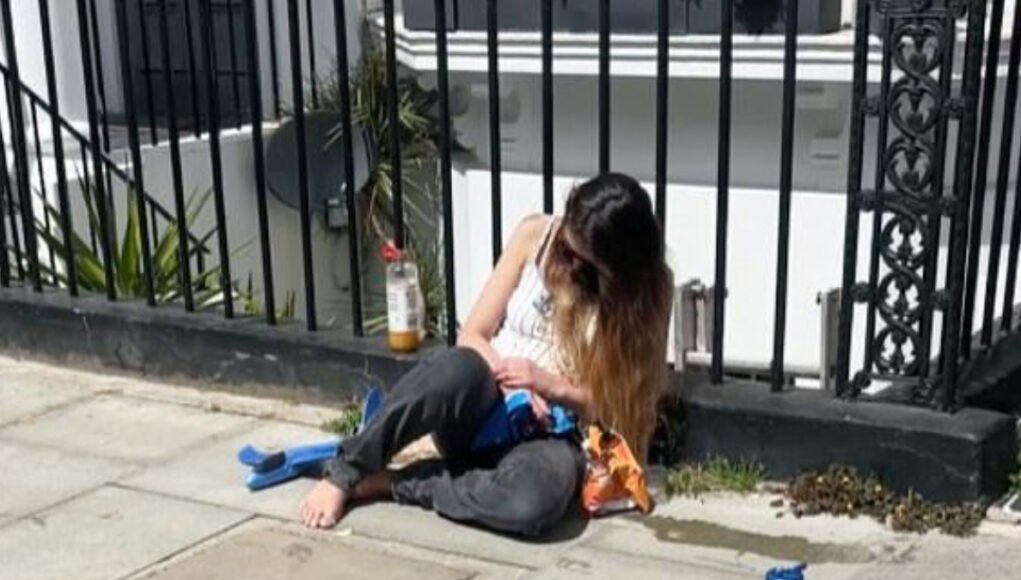 Toddler by her side, UAE royal Mahrah Al-Nahyan passed out on London street after heavy cocaine use