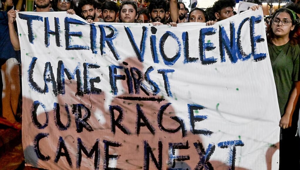 ‘Revenge’ at SRFTI: Hindutva goons storm gates as students face fresh violence