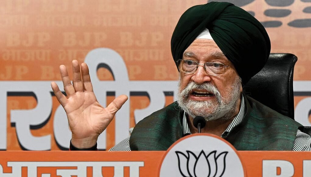 Hardeep Puri dropped from BJP’s UP Rajya Sabha list Hardeep Puri dropped from BJP’s UP Rajya Sabha list