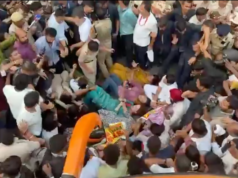 Police blocks INDIA march to Jantar Mantar; Rahul, Priyanka detained