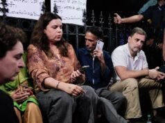 Rahul, Priyanka visit India Gate protest site to meet Ankita Bhandari’s parents