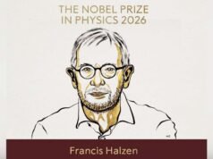 Nobel Prize in Physics goes to Francis Halzen for discovery of high-energy neutrinos of astrophysical origin