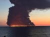 Ukraine hits oil tanker with 23 Indian crew members in Black Sea, sky-high black smoke seen over Russia coast